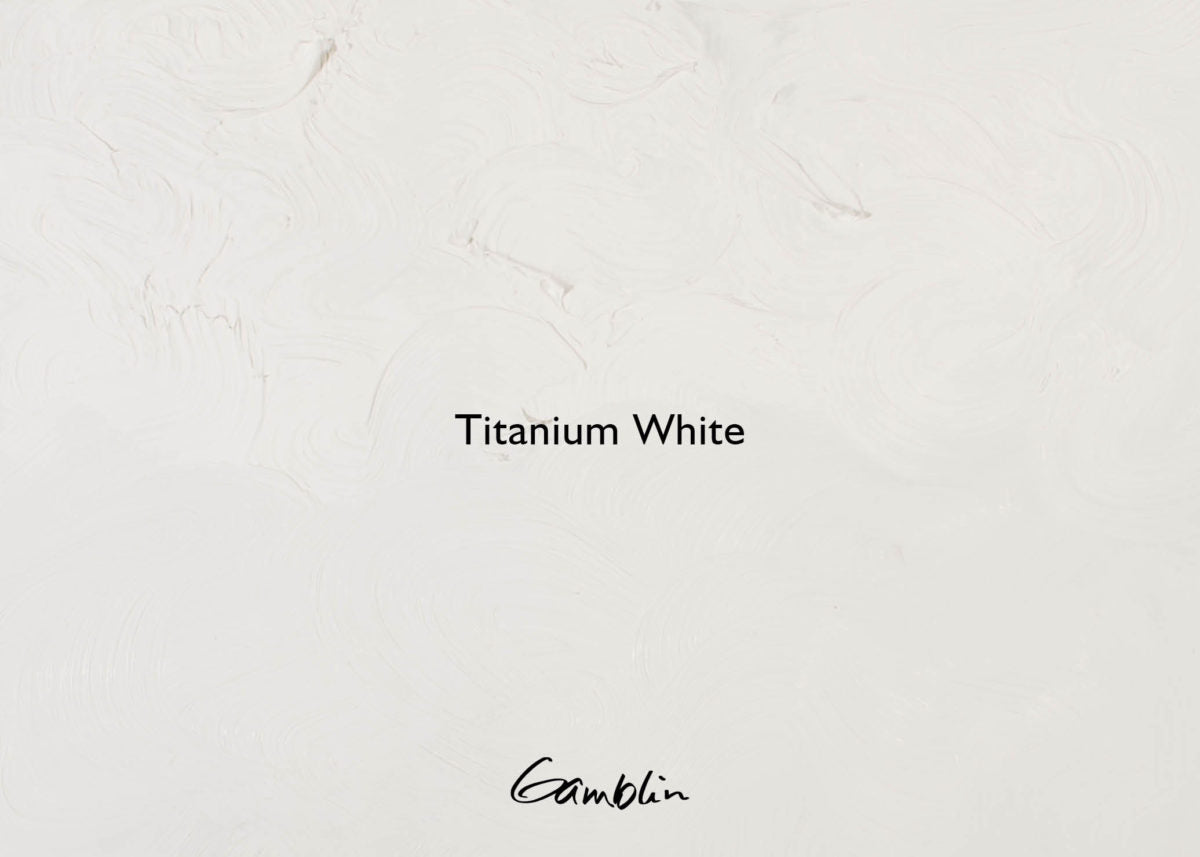 1980 Titanium White  (Gamblin Oil)