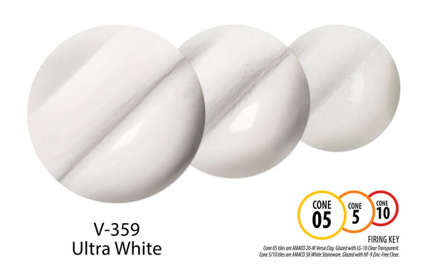 V-359 ULTRA WHITE (AMACO Underglaze)