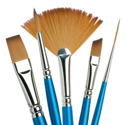 Artists' Cotman Watercolor Brushes - One Stroke Clear Handle (Winsor & Newton)