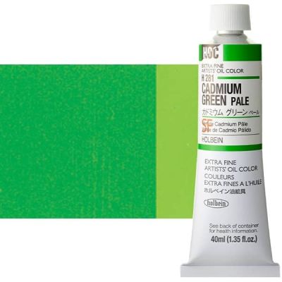 HOC Cadmium Green Pale H281D (Holbein Oil)