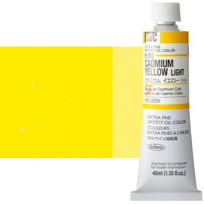HOC Cadmium Yellow Light H251D (Holbein Oil)