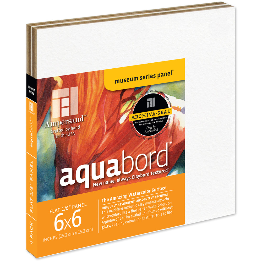 Ampersand Aquabord - 1/8th Inch Flat Artist Panel