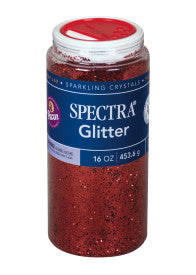 Glitter Red 1 lb. Jar