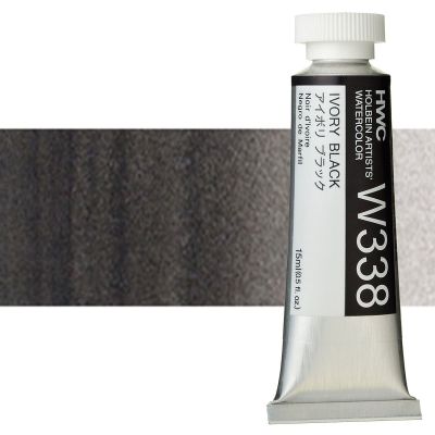 HWC Ivory Black W338A (Holbein Watercolor)