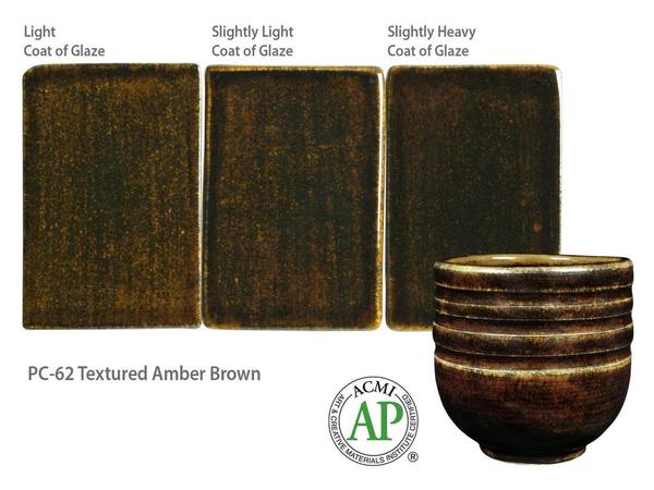 PC-62  TEXTURED AMBER BROWN (AMACO)