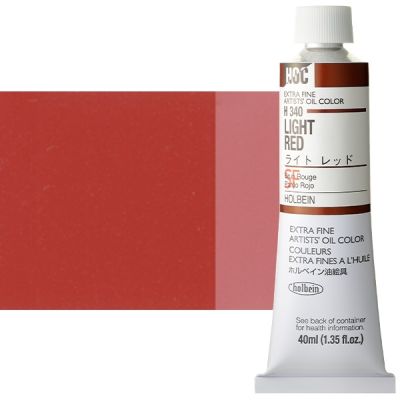 HOC Light Red H340A (Holbein Oil)