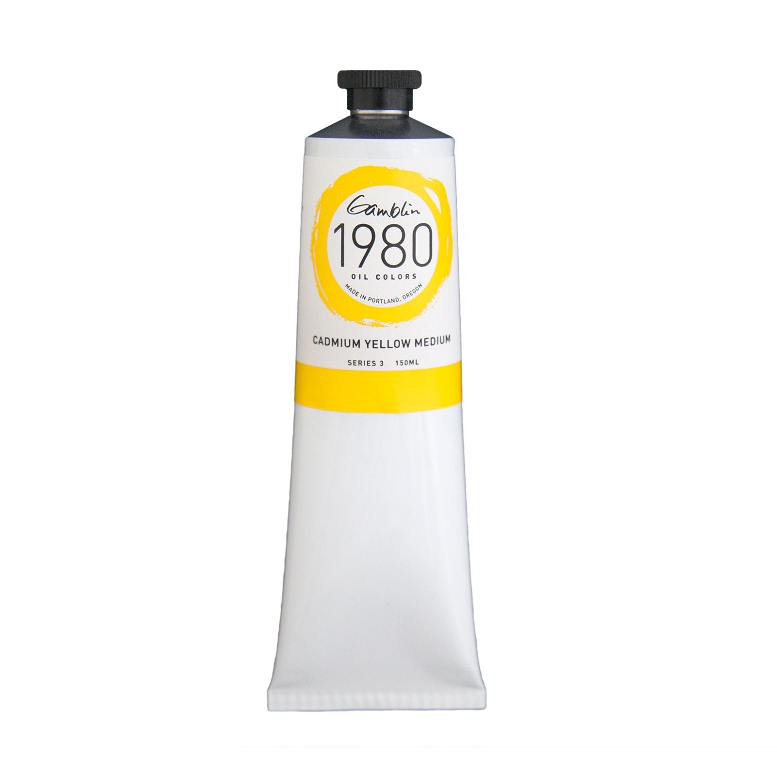 1980 Cadmium Yellow Medium  (Gamblin Oil)