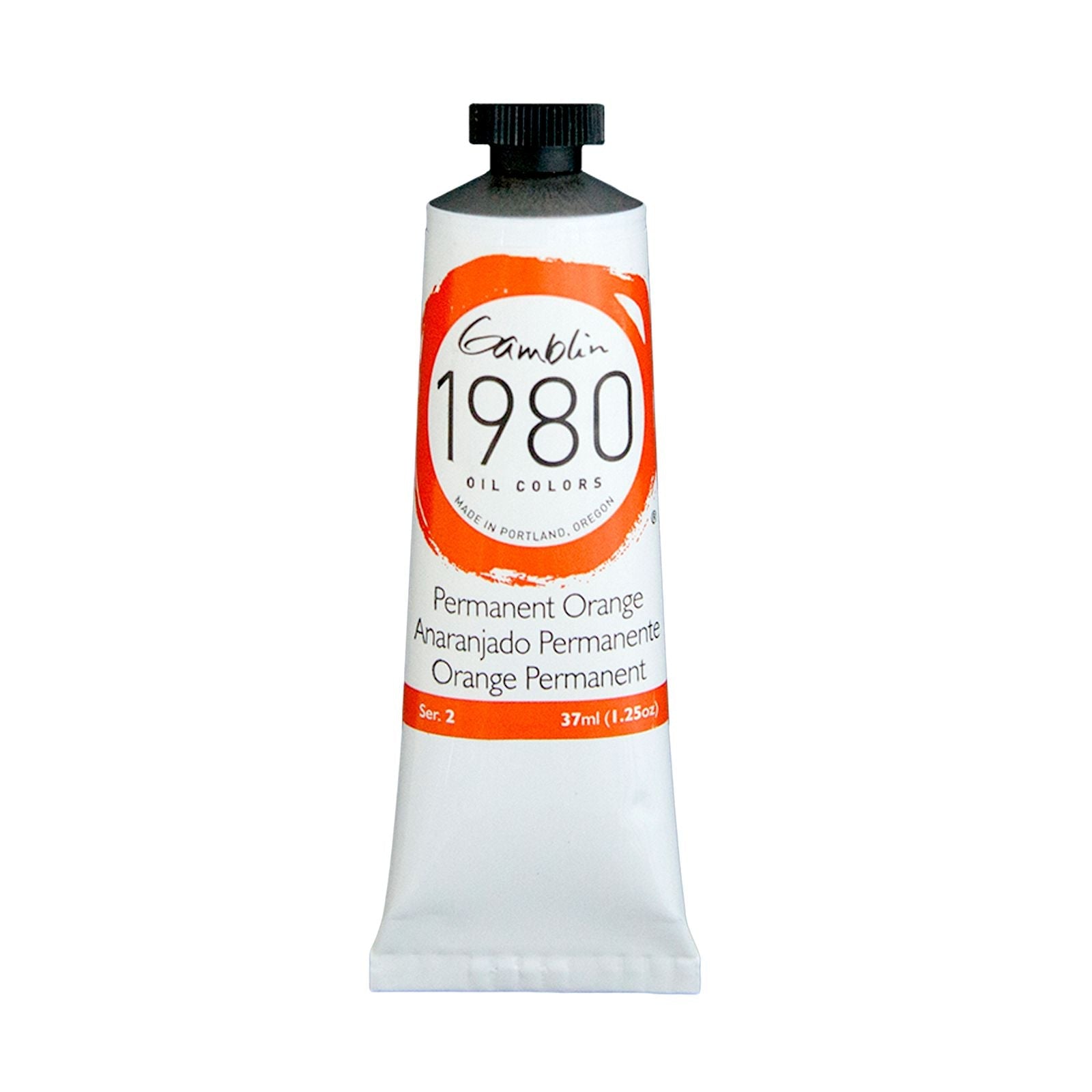 1980 Permanent Orange        (Gamblin Oil)