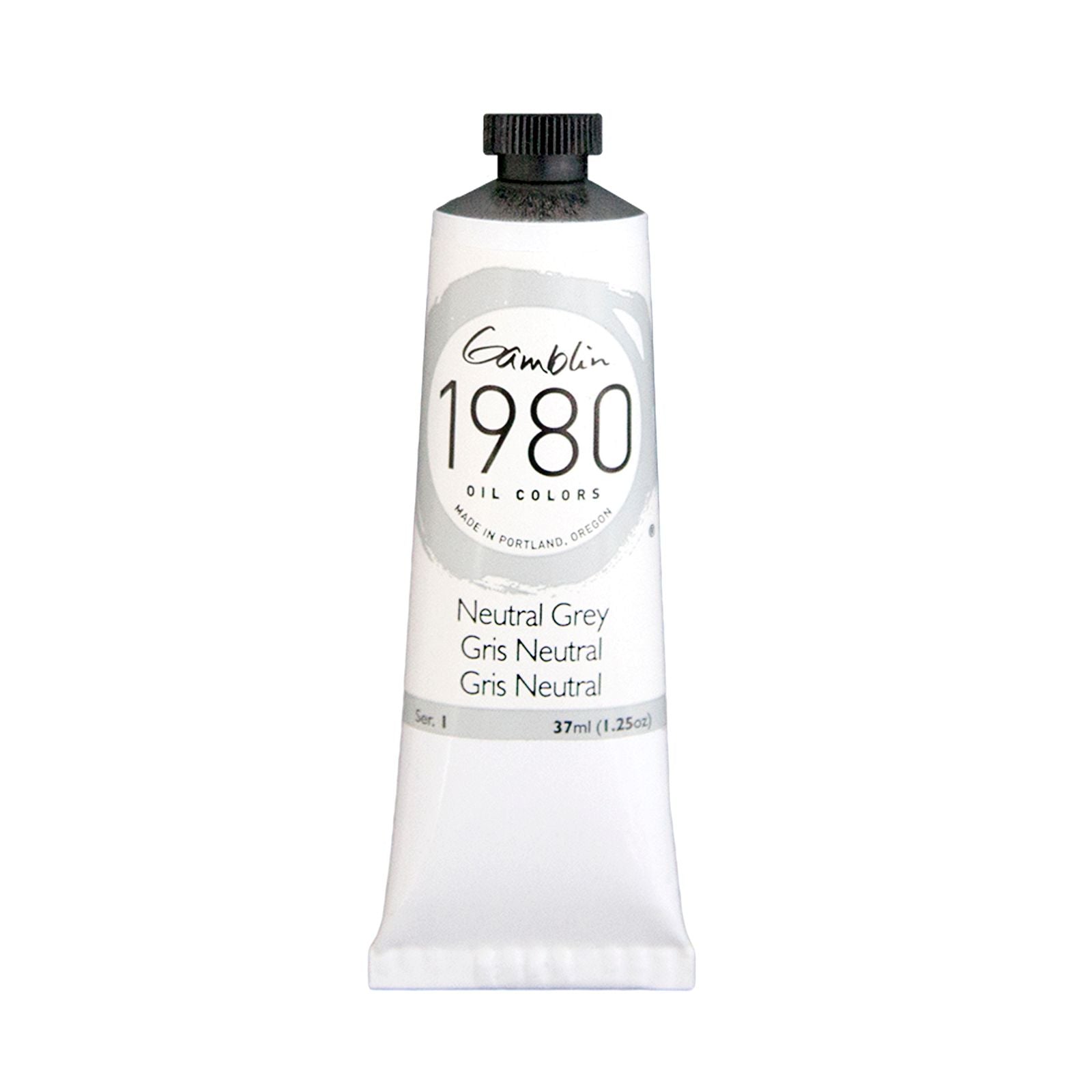 1980 Neutral Grey  (Gamblin Oil)