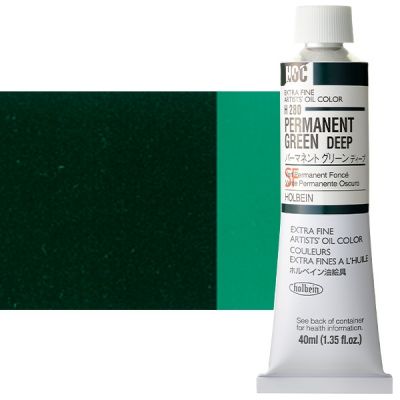 HOC Permanent Green Deep H280A (Holbein Oil)