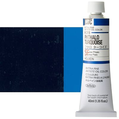 HOC Phthalo Turquoise (Oriental Blue) H319C (Holbein Oil)