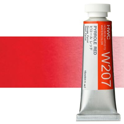 HWC Pyrrole Red (N) W207A (Holbein Watercolor)