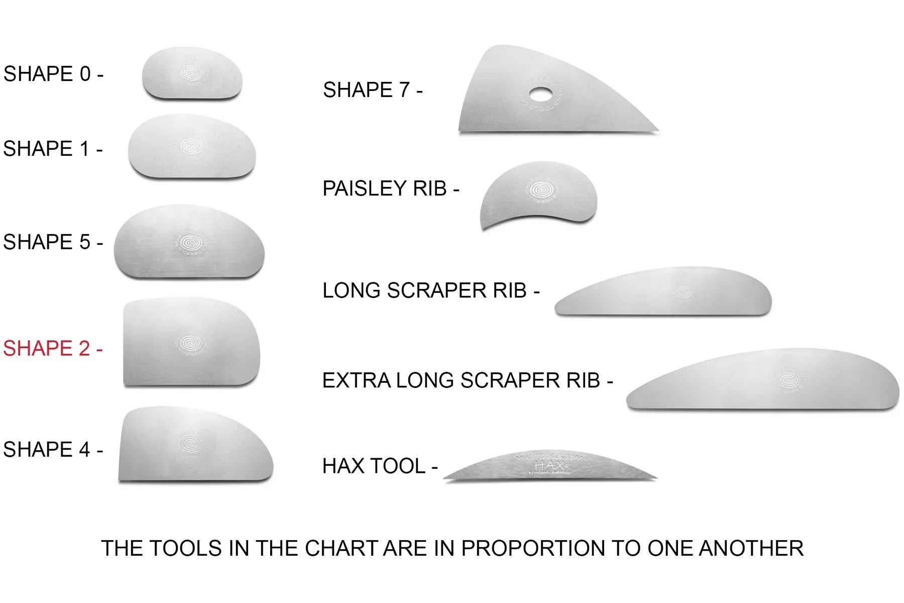 Stainless Steel Rib - 2 (Mudtools)