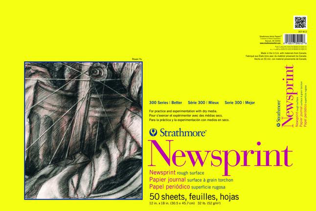 Newsprint Pad 300 Series (Strathmore)