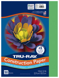 TRU-RAY FESTIVE GREEN (Pacon Construction Paper)
